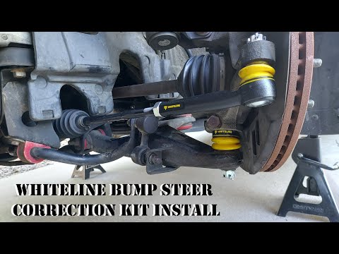 Whiteline Bump Steer Correction Kit Install (Subaru)