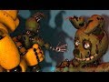FNAF Springbonnie Vs Possessed Springtrap Fight FNAF Animations
