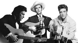 Hank Williams, Johnny Cash and Elvis Sing &quot;I&#39; m So Lonesome I Could Cry&quot; [ Virtual Trio ]