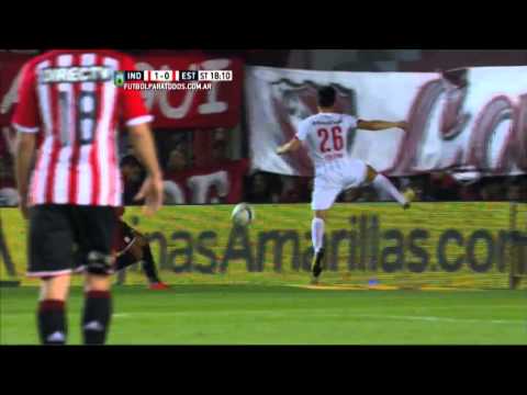 Gol de Fernández. Independiente 1 - Estudiantes 1. Fecha 22. Primera División 2015. FPT