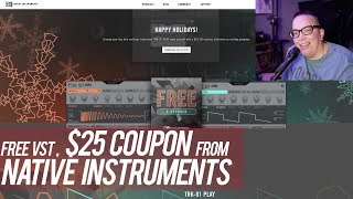 Video thumbnail for FREEBIE - TRK VST, $25 Coupon from Native Instruments - Aquarius Earth Expansion Maschine by Blake Heart