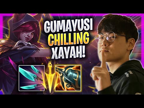GUMAYUSI CHILLING WITH XAYAH! - T1 Gumayusi Plays Xayah ADC vs Kai'sa! | Season 2023