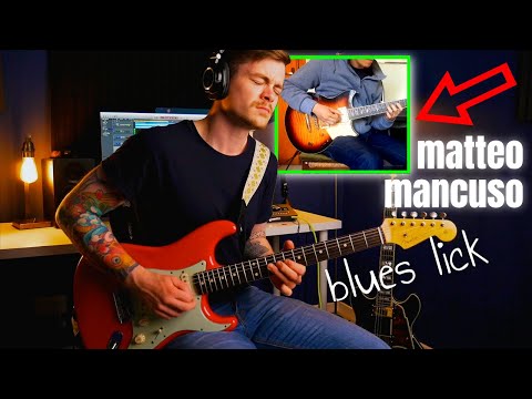 Play THIS Over Blues Turnarounds! | Matteo Mancuso Spicy Licks #13