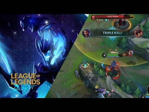 LOL Draven Gameplay - Wild Rift Draven Bot Lane - Draven Thresh vs Ashe Sona Season 6