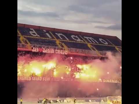 Dinamo Zagreb - Hajduk Split Derby in Croatia