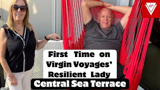 Virgin Voyages’ Resilient Lady Our Central Sea Terrace 12146A