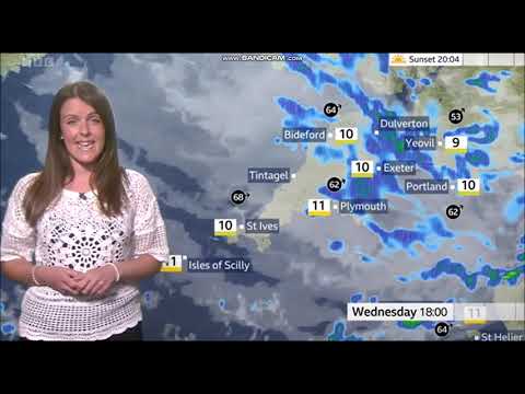 (HD) Alex Osbourne BBC ONE Spotlight weather April 12th 2023 - 60 fps
