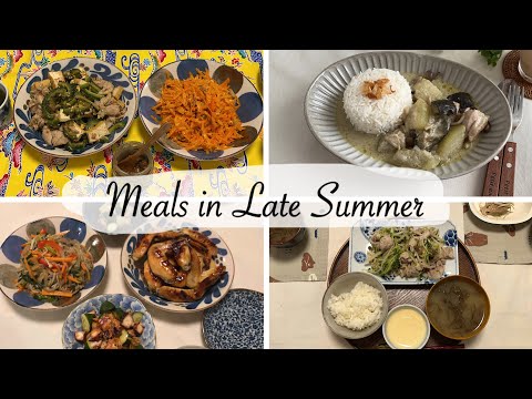 , title : '8 Favorite Meals in Late Summer 🌻 Linna's Cooking Collection'
