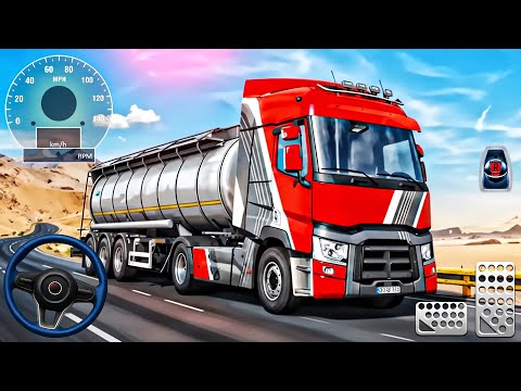 Oil Tanker Truck Driving Simulator - Driving Big Truck - Android GamePlay