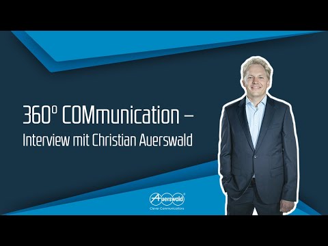 360° COMmunication – Interview with Christian Auerswald