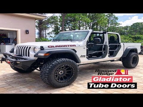 Jeep Gladiator Rugged Ridge Tube Doors