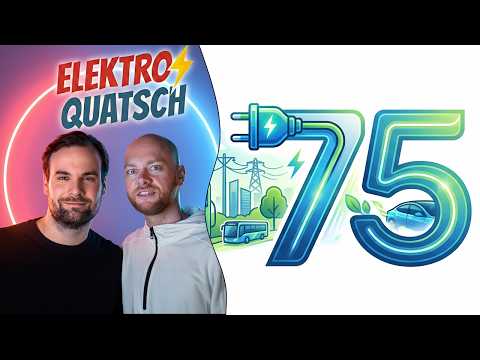 #75 - Tesla FSD in Deutschland, Robotaxi Rückblick, VW V2G, BMW & Porsche Krise und neue E-Autos