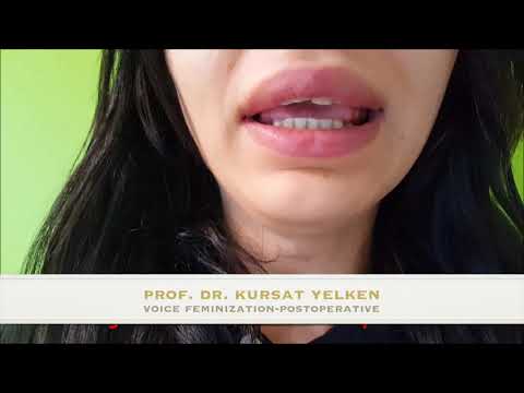 Ses Feminizasyonu Ameliyatı Öncesi ve 6 Ay Sonrası