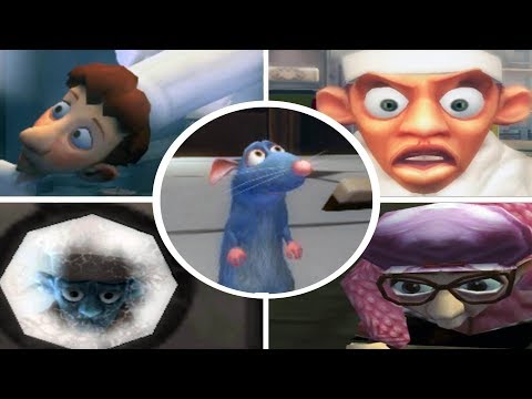 Ratatouille All Bosses ( All Chase Scenes )