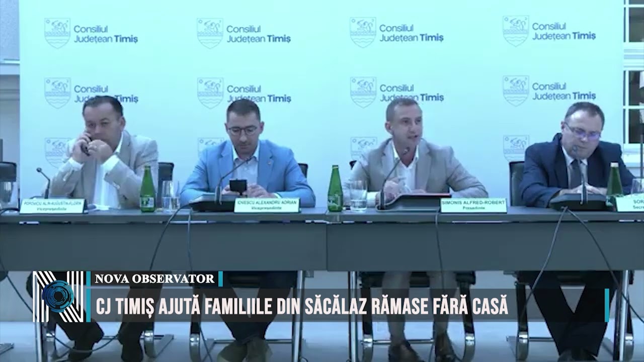 Cj Timiș ajută familiile din Săcălaz rămase fără casă