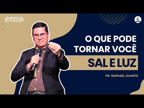SALT AND LIGHT | Pastor Raphael Duarte | Full Sermon