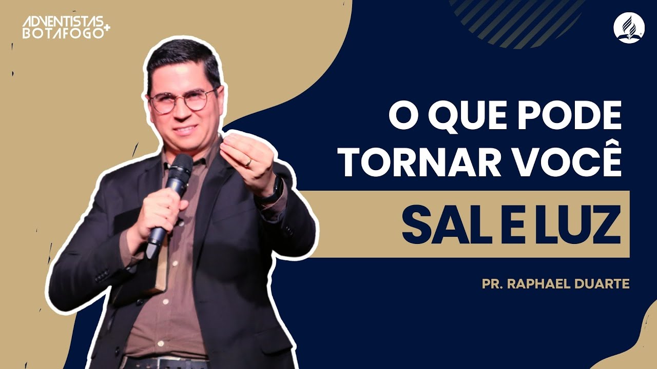 SAL E LUZ | Pr. Raphael Duarte | Sermão completo