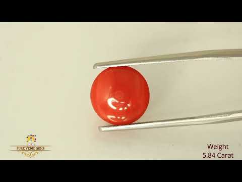 Japanese Red Coral 5.84ct-On Demand video