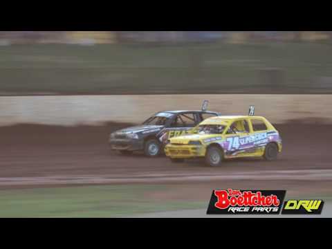 Junior Sedans - Heat 5 - TWA Allstar Series - Kingaroy Speedway - 26.01.17
