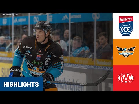 ICE: Steinbach Black Wings Linz vs. EC-KAC I Highlights