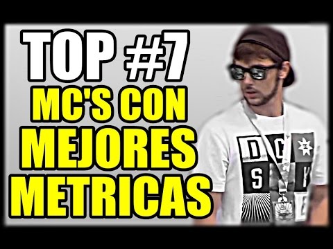 TOP #7 | MC'S CON MEJORES METRICAS.