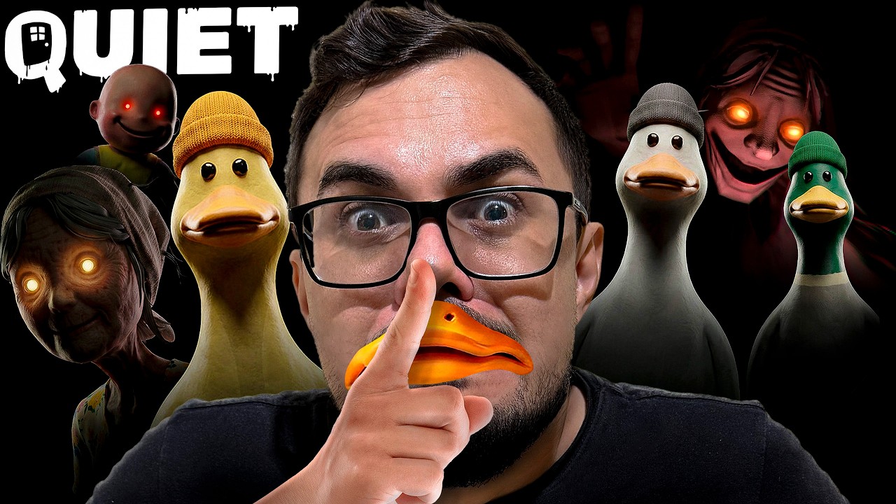 SOMOS PATOS E ELES NOS OUVEM - QUIET COM OS AMIGOS