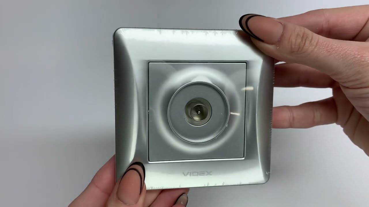 Розетка спутниковая VIDEX Binera серебряный шелк (VF-BNSK1SATE-SS)