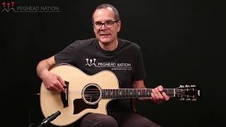 Video thumbnail for Taylor 812ce 12-Fret DLX Demo from Peghead Nation by Peghead Nation