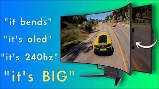 Unleash Gaming Greatness With This Enormous Oled Monitor!