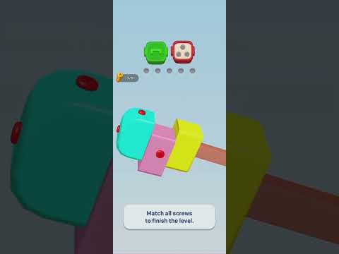 🔩 Screwdom Gameplay | Clearing the Whole Board!