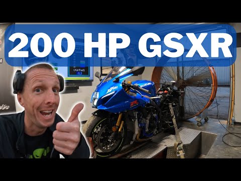 Stock Motor 2022 GSXR 1000 Hits 200HP: What Mods Did It Take?