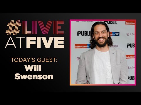 Broadway.com #LiveatFive with Will Swenson of NANTUCKET SLEIGH RIDE