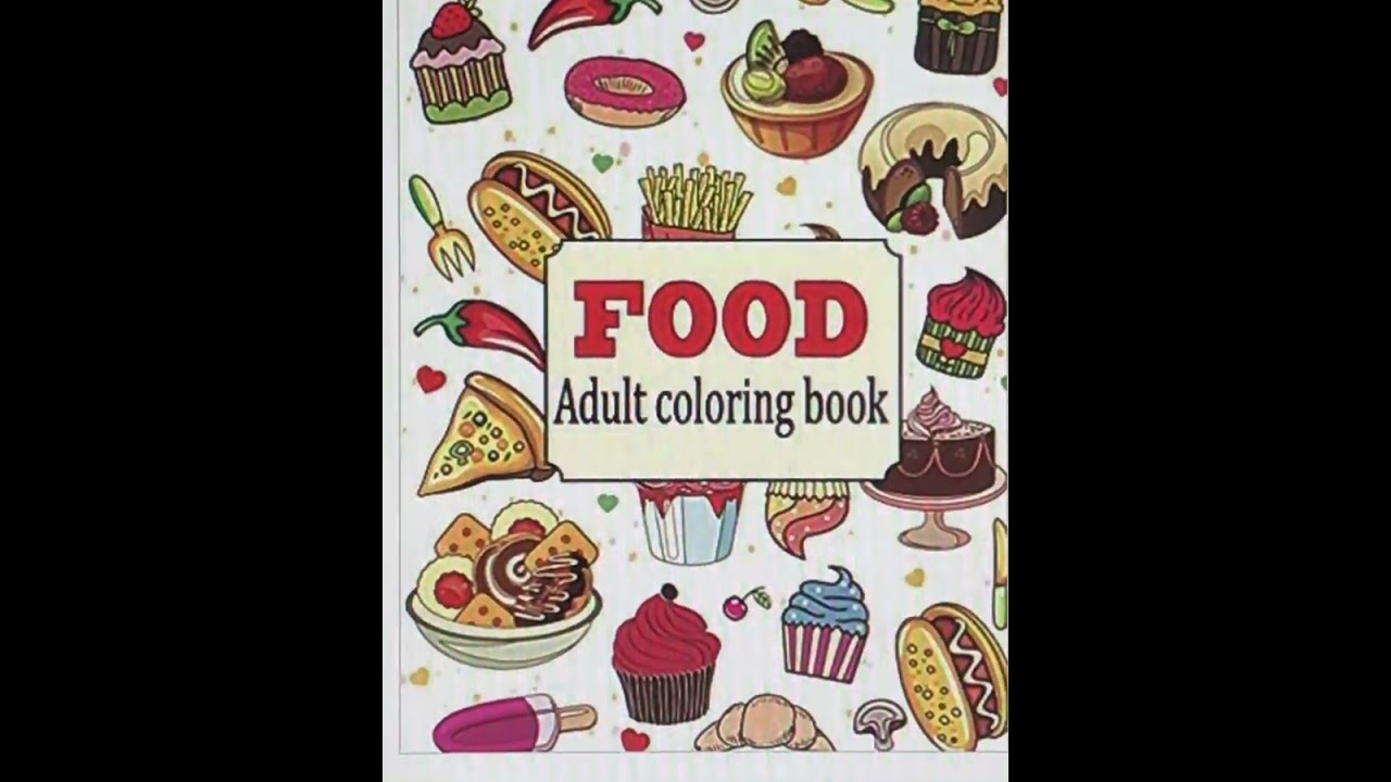 FOOD: AN ADULT COLORING BOOK