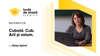 Cuboid. Cub. Arii și volum