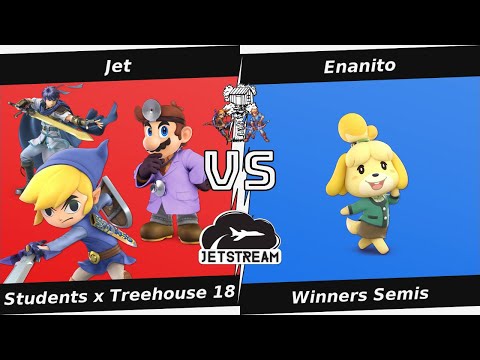 Students x Treehouse 18 Winners Semis - Jet (Ike, Dr Mario, Toon Link) Vs Enanito (Isabelle) - SSBU