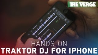 Video thumbnail for Traktor DJ for iPhone hands-on by The Verge