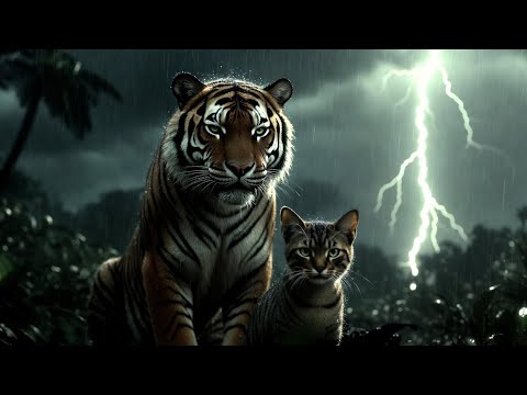 Tiger and Cat 3D tiger animation| lovely moment #sorts #newanimation #cartton #cartoonvideo #video