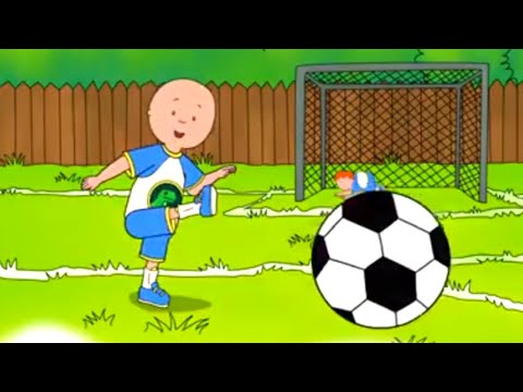 Caillou em Português ★ Chute de Futebol de Caillou ★ Compilação de Episódios ★ Desenho Animado ★