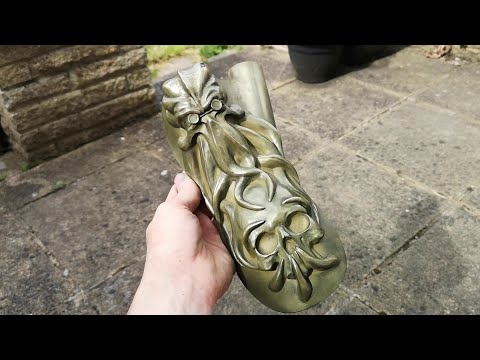 Making Steampunk Cthulhu Cultist Armour Part 1 - Cold Casting