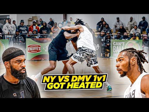 This HEAVYWEIGHT 1v1 Game Got HEATED | Bruce vs Wauny INSANE New York vs DMV Battle