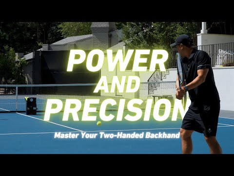 Master the Two-Handed Backhand for More Power & Precision