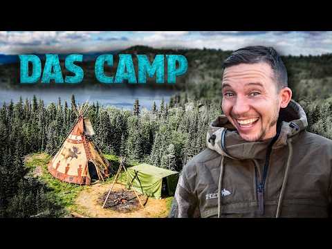 UNSER CAMP - ROOMTOUR - Behind the scenes | HUNT TO SURVIVE 2 | Niklas on fire