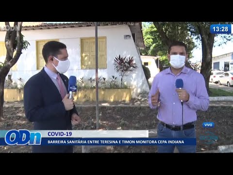 Barreira sanitária entre Teresina e Timon monitora cepa indiana 27 05 2021