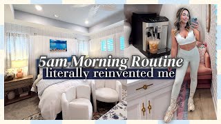 PRODUCTIVE 5AM MORNING ROUTINE 2025 | This Realistic Routine CHANGED My Life!