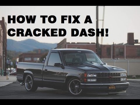 MUSCLE TRUCK DASH INSTALL !! + HOW TO FIX YOUR OLD DASH