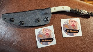 My First Custom Handmade Knife 