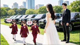 The Triplets Found A New Wife For Their CEO Dad, But She Turned Out To Be Their Real Mommy!