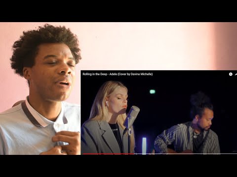 Rolling in the Deep - Adele (Cover by Davina Michelle) | REACTION