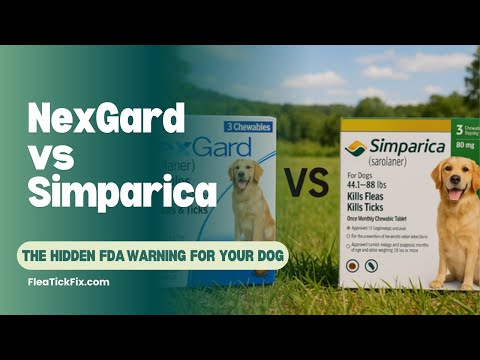 NexGard vs Simparica : The Hidden FDA Warning For Your Dog