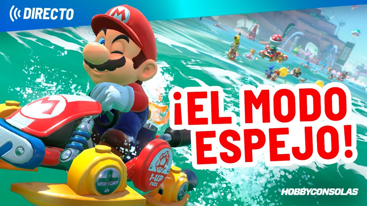 El MODO ESPEJO de Mario Kart WORLD en Nintendo Switch 2